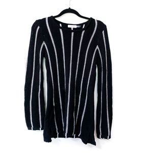 Calvin Klein Striped Long Sweater Size S